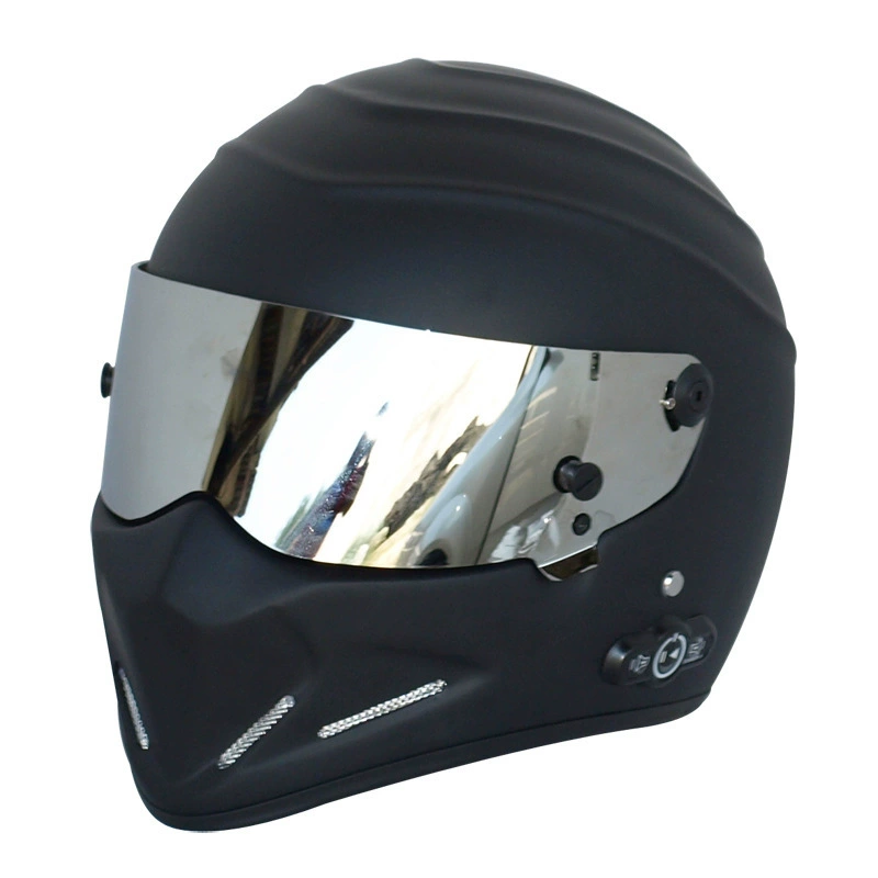 Half helmet, keep warm karting, glass racing car, bluetooth
