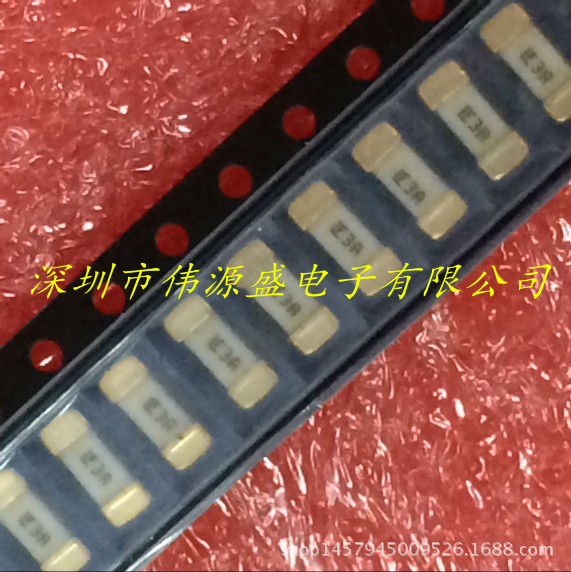 一次性陶瓷快熔型保险丝 125V 15A 1808体积 0451015.MRL