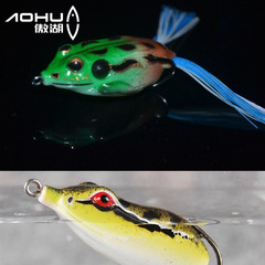 5.5CM-12g Frog Lure for Bass, Blackfish Specialist, Artificial Worm, Fishing Tackle