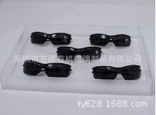 艺源厂 定制亚克力透明或磨砂或白色眼镜托盘 展示道具 有机玻璃