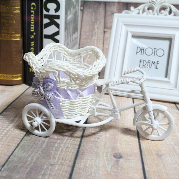 Wholesale rattan vase Flower Baskets Xiaobian tricycles shooting…