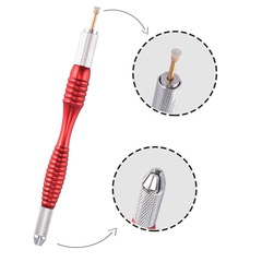 Direct factory supply compass style tattoo pen 21mm metal eyebrow tattoo pen Korean style line tattoo manual pen