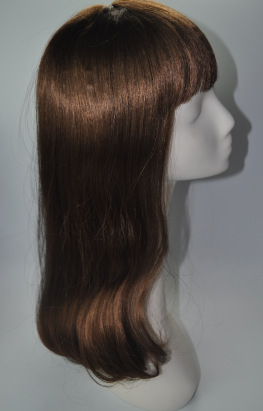 Peluca popular de estilo europeo y americano cos/fiesta fiesta fiesta de vacaciones casco fábrica cabello liso