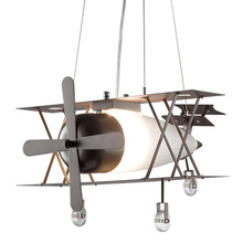 美式鐵藝復古工業風飛機吊燈個性酒吧網咖餐廳燈吧台創意北歐燈具