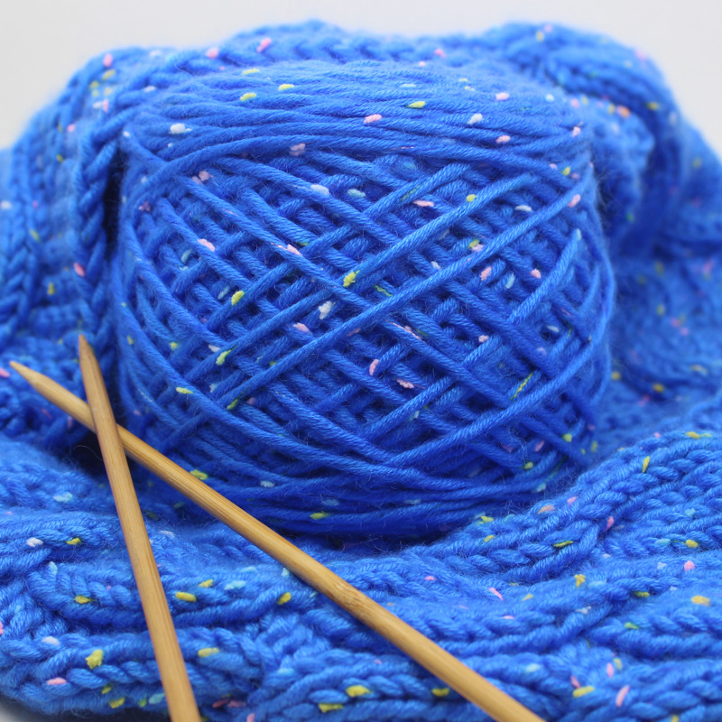 多股围巾线 雪花珍珠绒毛线手编毛线 粗毛线 毛线批发精纺编织线