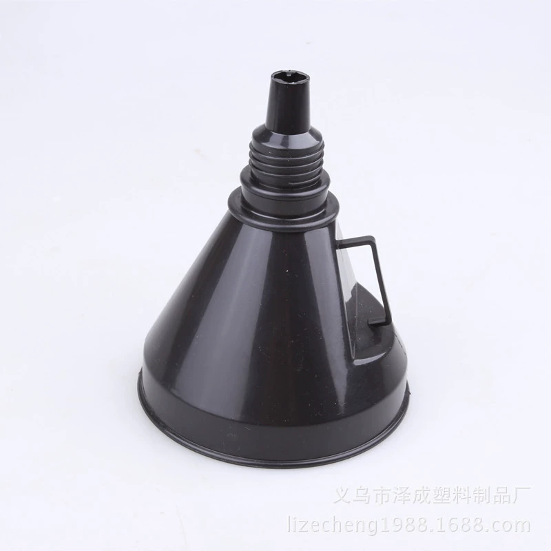 Extending tube motorcycle cars using injection molding plastic gas filter with filter filter refueling emergency refueling funnel