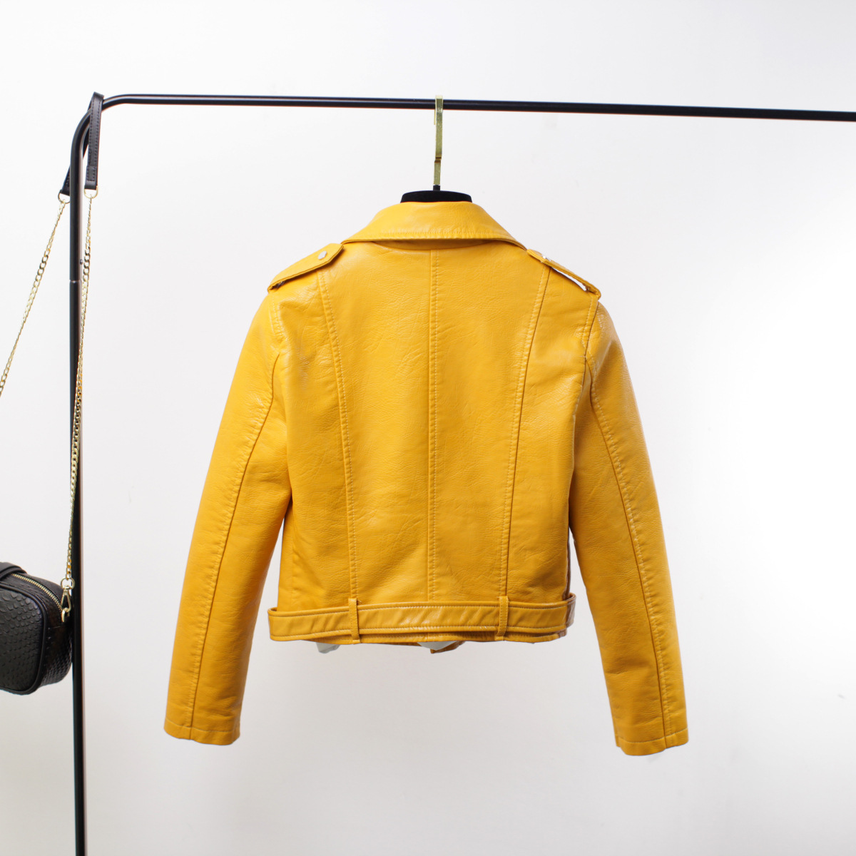Veste cuir femme en PU - Ref 3447393 Image 22