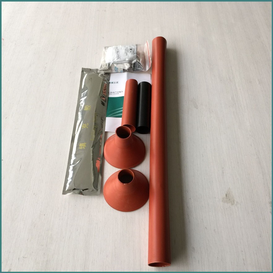 直销热缩电缆终端头10KV三芯户外25-50电缆头耐高温护套热缩管