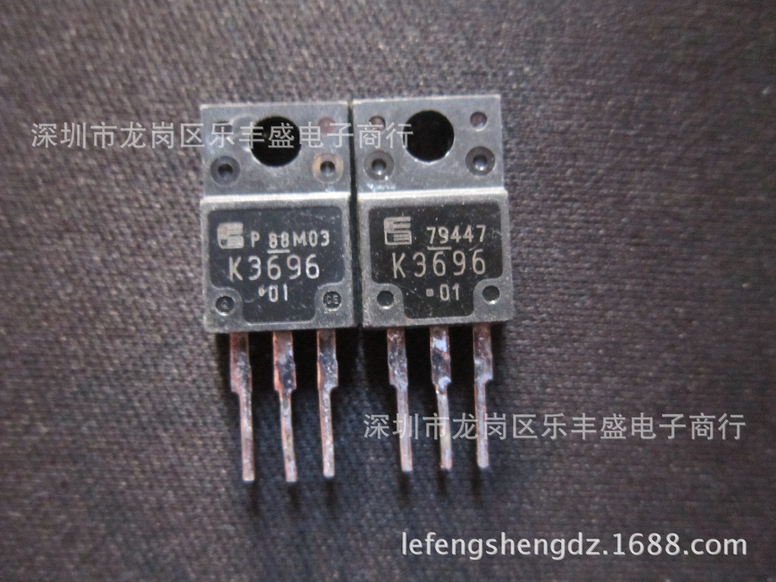 K3696 2SK3696-01MR 拆机FUJI TO-220F N通道 功率MOS 13A 500V