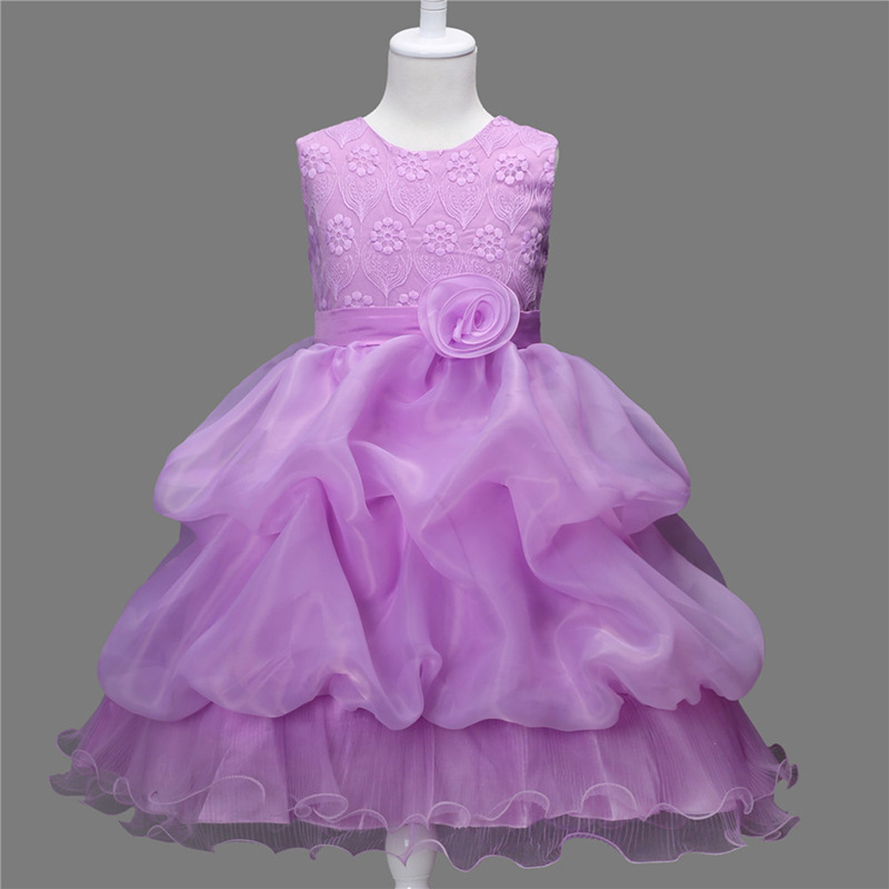 AliExpress ebay children's clothing wholesale summer and autumn girls dress fashion Korean children princess dress a generation of hair
