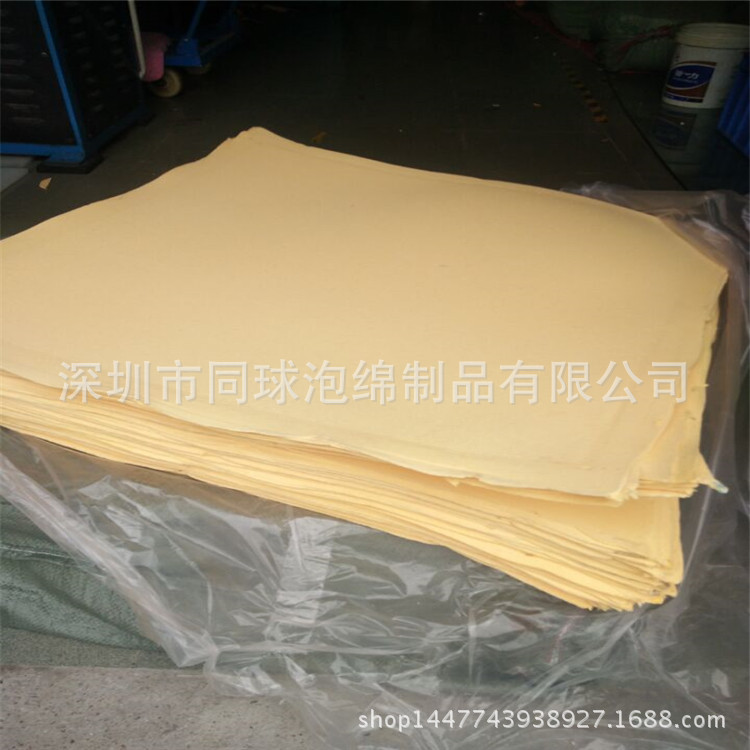 1M整片压缩木浆海绵片材 2MM高倍压缩木浆棉材料源头工厂