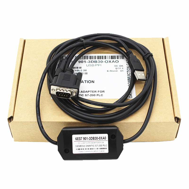 煌林HLing 国产USB-PPI编程电缆通讯线 适用西门子S7-200系列PLC-阿里巴巴