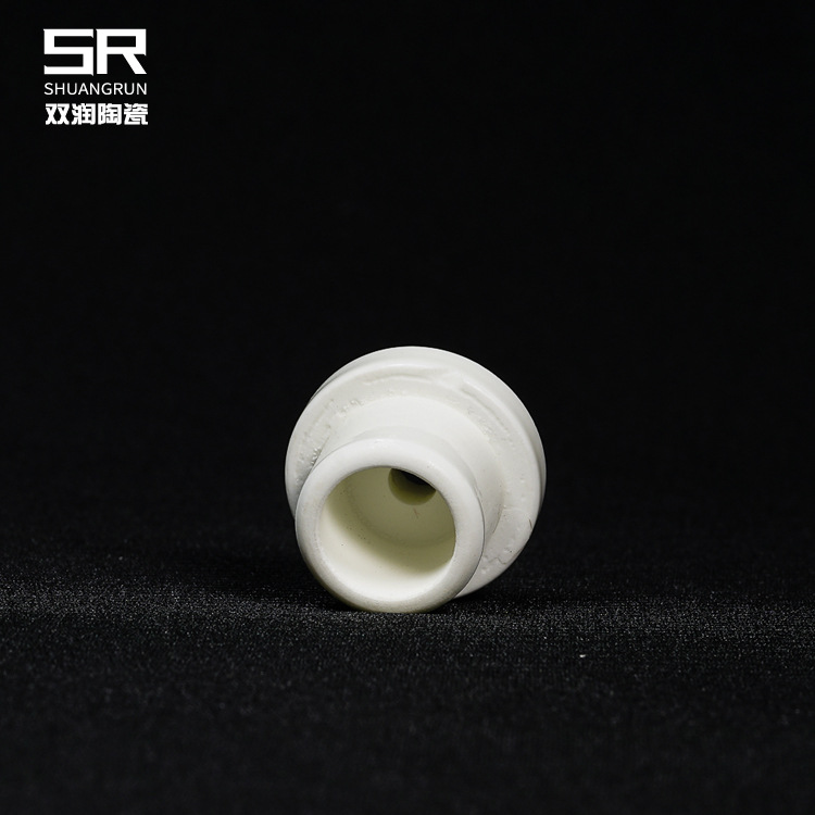 厂家供应氧化铝陶瓷 工业陶瓷配件 绝缘高频瓷瓷头 氧化铝陶瓷头