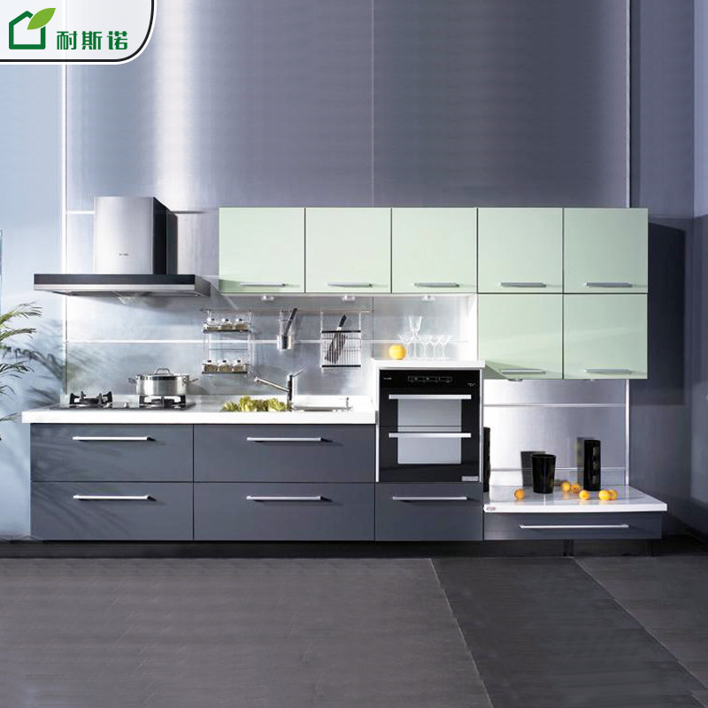 Nice Manufactor customized Whole cupboard Modern Kitchen Kitchen design make Customize Paint Whole cupboard