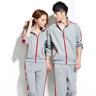 Демисезонный спортивный костюм для влюбленных, форма для школьников, модная куртка, сделано на заказ, в корейском стиле, длинный рукав, с рукавом