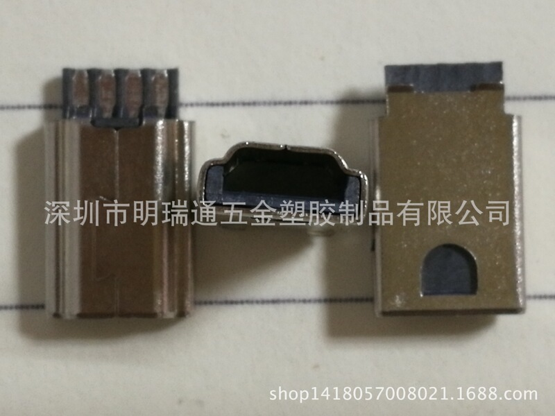 USB MINI 5p first five after four/first five after five short body (Type A)/Type B