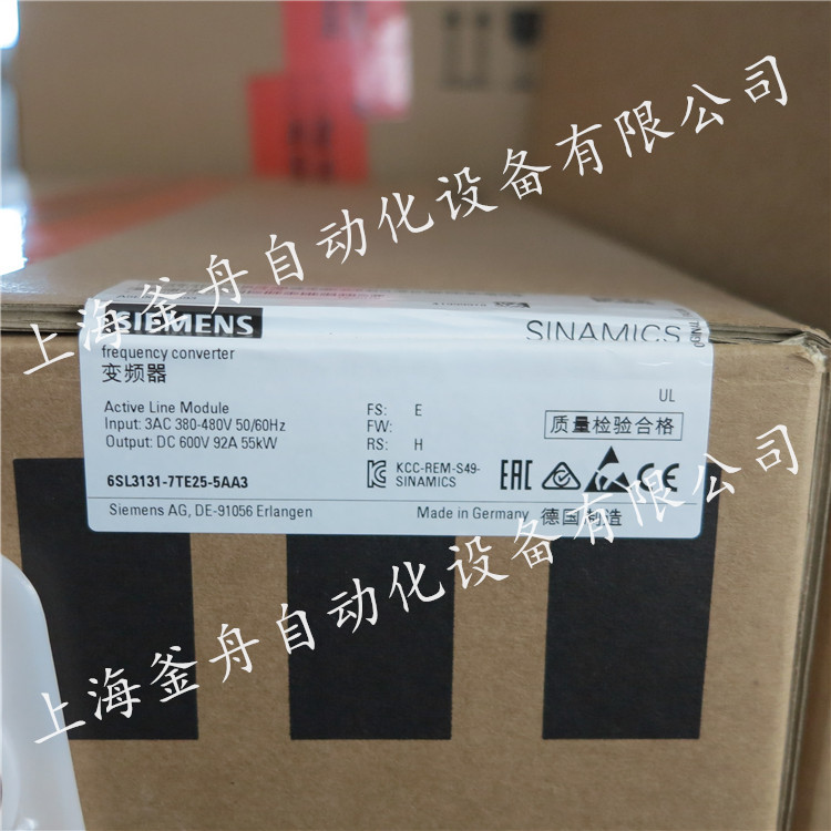 6SL3131-7TE25-5AA3西门子S120模块