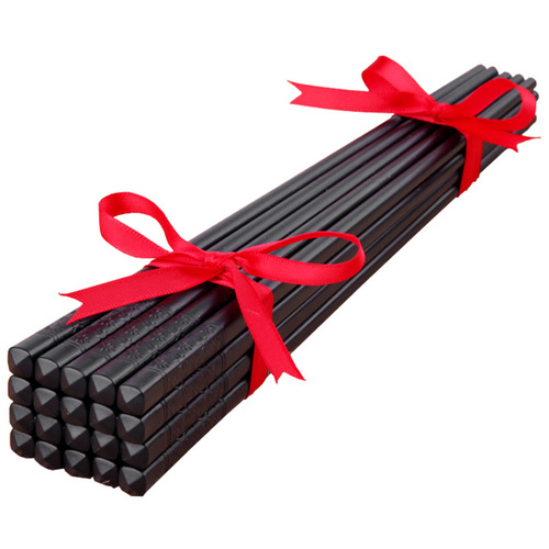 Creative tableware set by Chuangjian wholesale fast series, non-bamboo and wood, non-stainless steel alloy chopsticks, hotel and home use, fashionable chopsticks