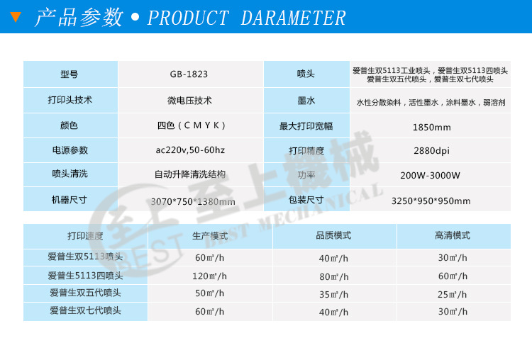 高速数码打印机