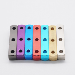 Wholesale 4WD vehicle modification parts shock absorber bar stability bar 6*6*32 brass counterweight block anti-jump bar electrophoresis