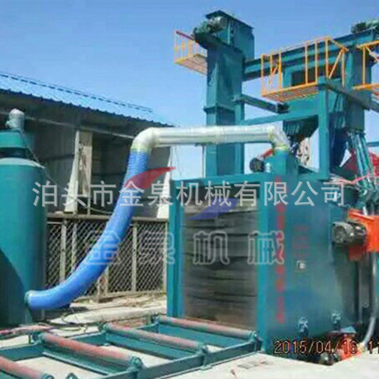 QH69 H型鋼通過拋丸機