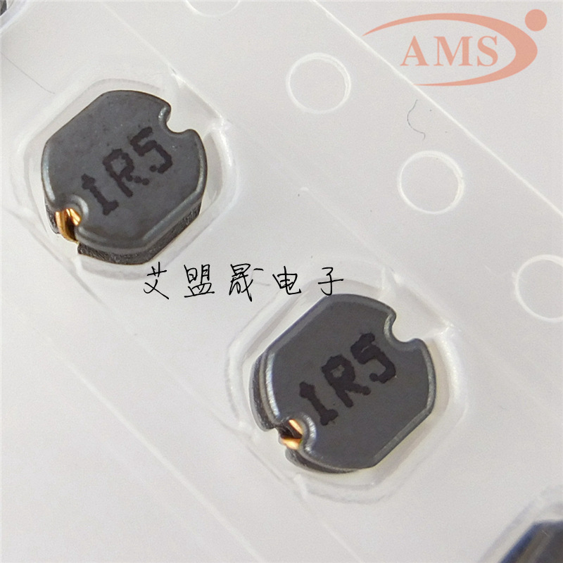 贴片铜芯电感CD43 1.5UH 3A 丝印:1R5 PIO43-1R0MT 4.5*4*3.2MM