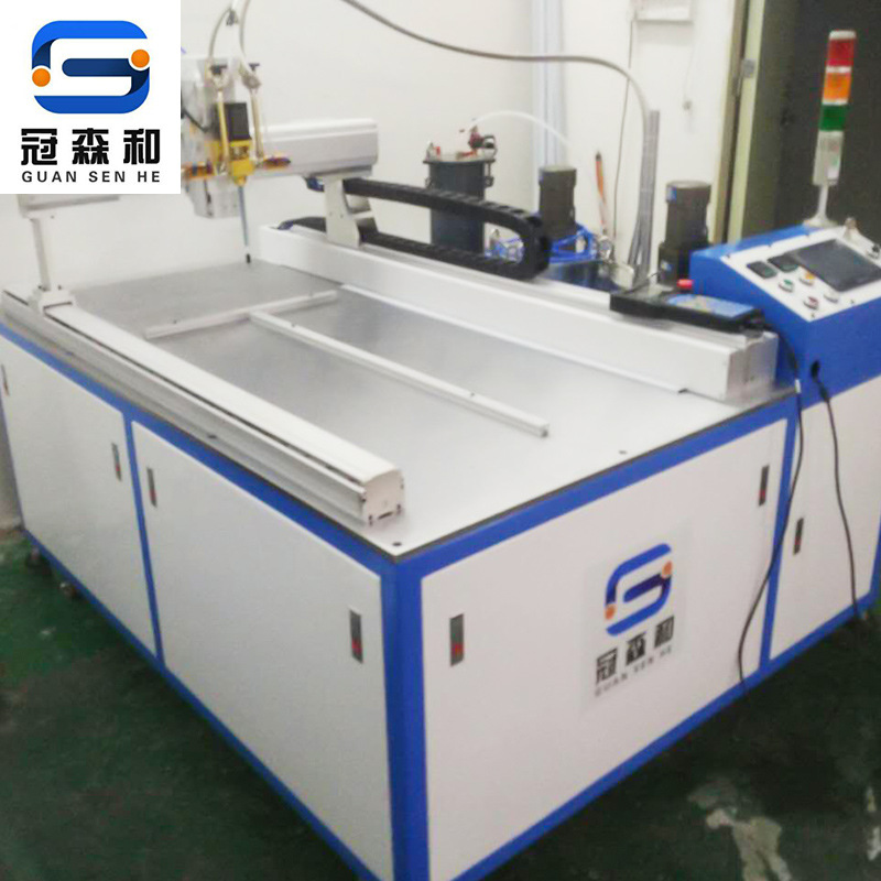 大行程全自动灌胶机双组分搅拌灌胶机 AB双组份灌胶机 PU胶全自动