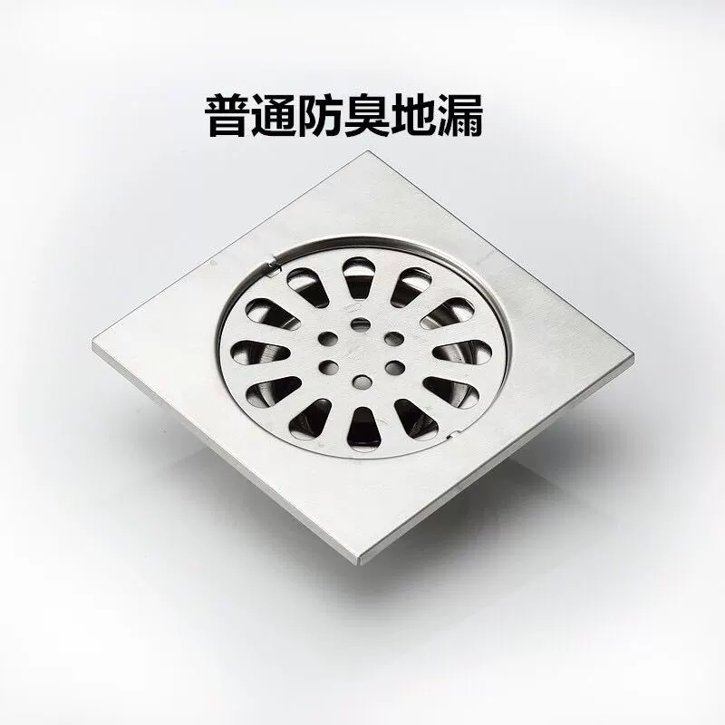 Оптовая продажа 0,4 PCT дезодорант из нержавеющей стали Пряжка слив пола отель ванная комната инженерный туалет из нержавеющей стали слив пола производителей