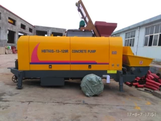 混凝土柴油泵 新赛柴油机拖泵 混凝土输送泵 HBTS60-13-129R地泵