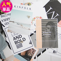 ins magazine cover card paper photo props jewelry cosmetics Japanese and Korean shooting decorative background