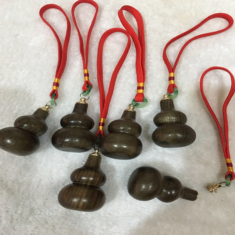 四川小叶金丝楠阴沉木 葫芦挂件 整木掏空 可装