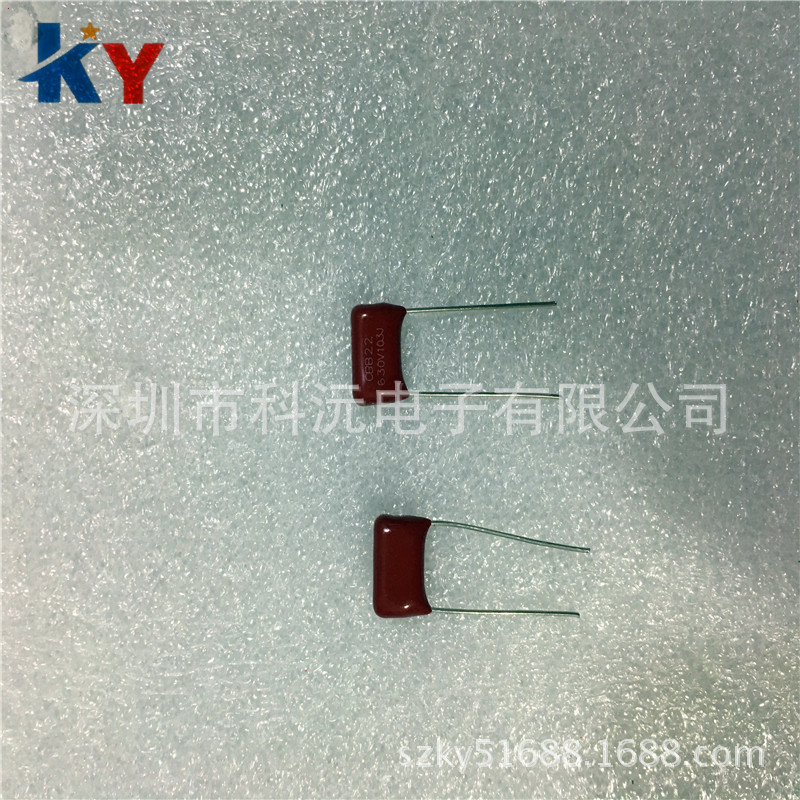 100PCS CBB 103J 630V 0.01uF 10nF P=10MM Metallized Film