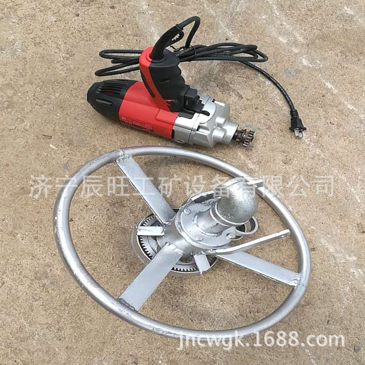 供应小型手持式电动打井机 家庭用水圆盘钻井机 水井钻机厂家