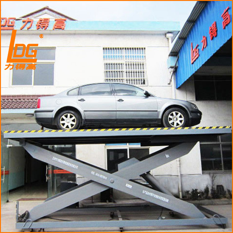 【力锝高】厂家 大吨位升降机 4S店固定液压升降平台