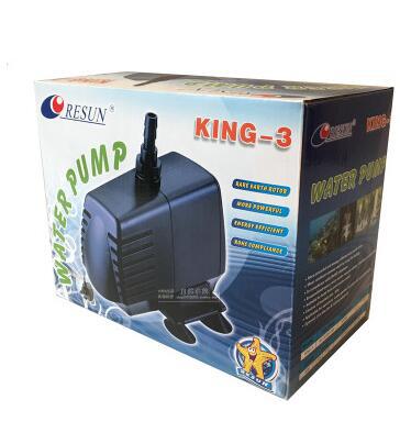 日生抽水泵日生KING-4抽水泵潜水泵循环泵过滤泵鱼缸鱼池循环泵