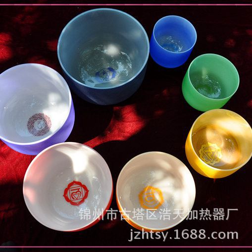 跨境电商8英寸渐变坩埚 瑜伽用品 入门级打击乐器