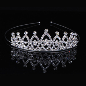 Hair clip hairpin for women girls hair accessories Children diamond Headband Headdress princess crown