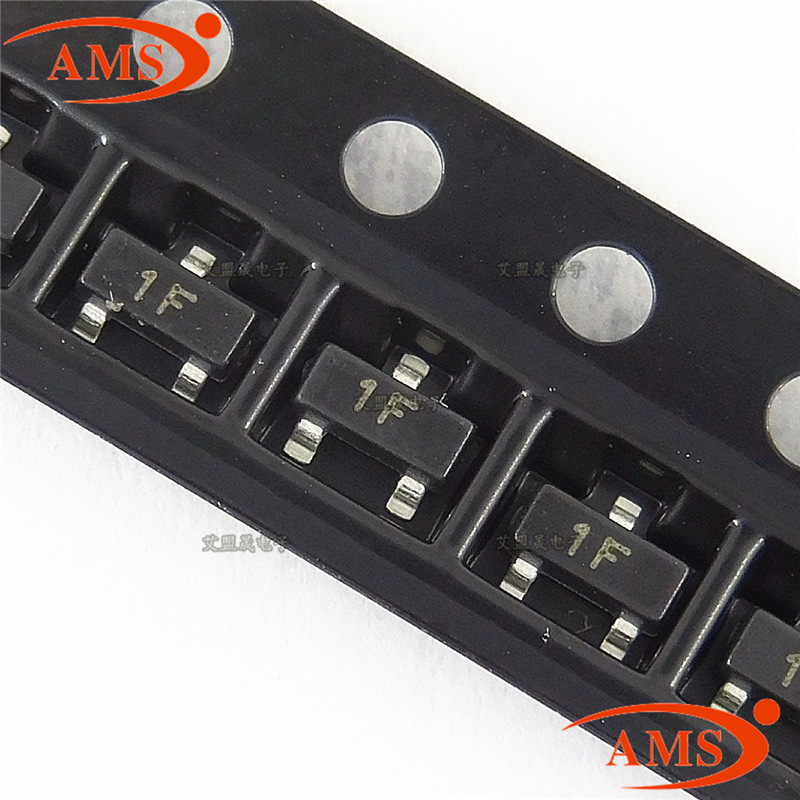 BC847B BC847 丝印：1F SOT-23 CJ/长电 晶体管贴片三极管 全新现