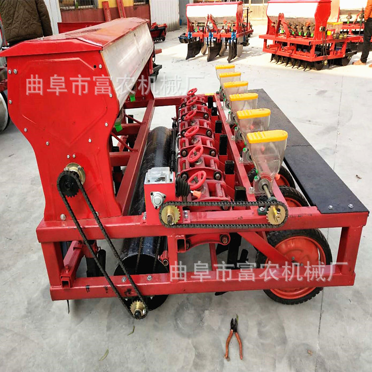 藜麦播种机 高粱谷物藜麦带施肥精播机 多功能藜麦精量播种机