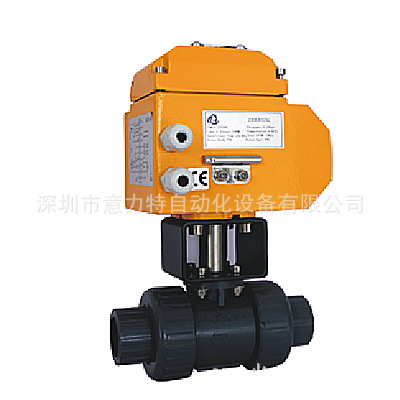 代理销售华南区ET电动PVC PP两通球阀200全系列球阀现货