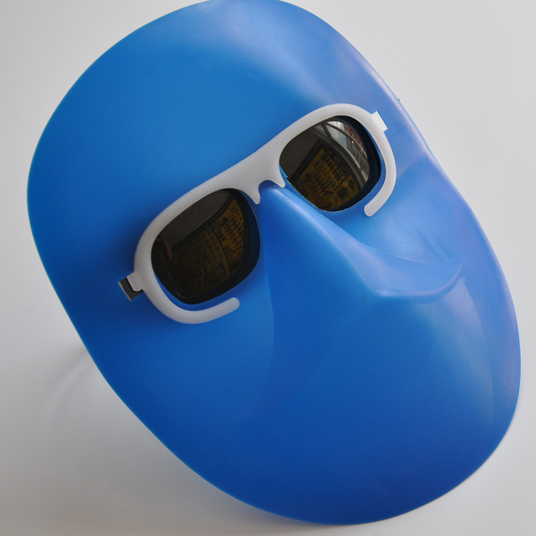 新款塑料鬼脸面罩电焊帽防护面罩焊接面罩电焊眼镜电焊镜片