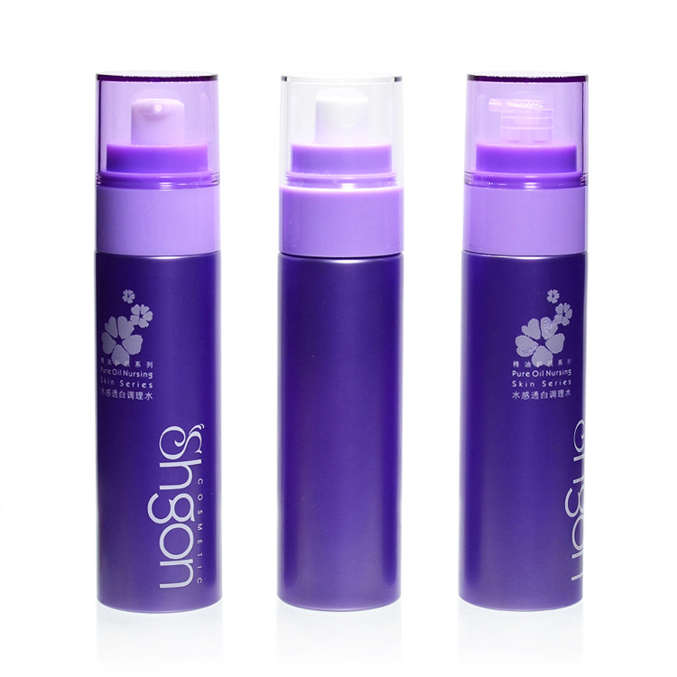 供化妆品包材80ml 100ml厚壁PET塑料吹瓶 套装瓶水乳精华化妆品瓶