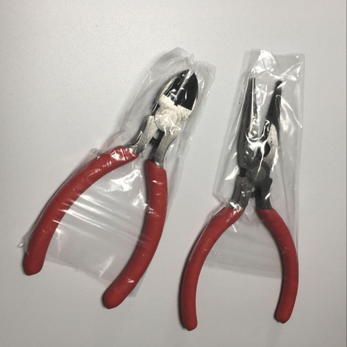 Wholesale wire mesh flower material diy handmade tools 5-inch sharp nose dual-purpose diagonal pliers wire mini pliers