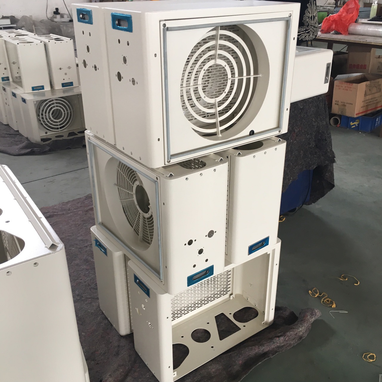 厂家定制空调箱外壳车载空调箱加工定做