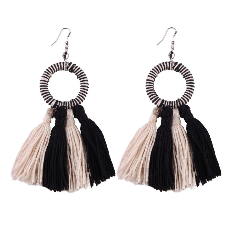 Korea style alloy hand made earring (Color 3)NHJQ9188-Color 3