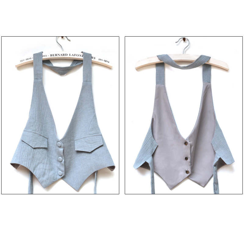 Gilet femme YUXI en Chanvre - Ref 3316349 Image 3