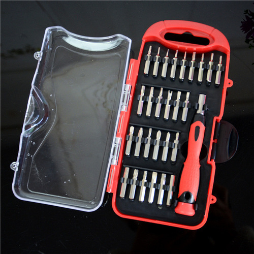 27-in-1 screwdriver set multi-function manual screwdriver combination household hardware tools Yiwu batch