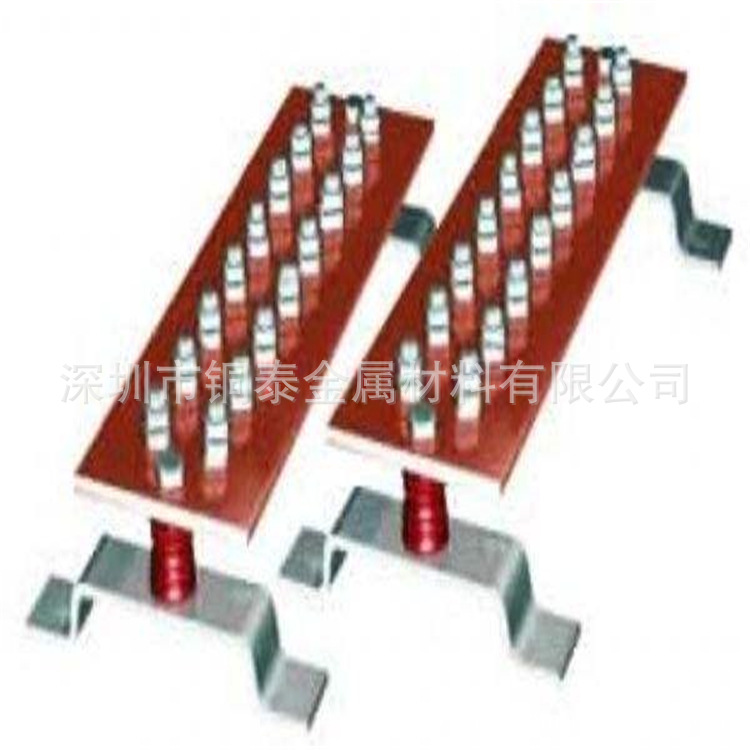 专业生产导电紫铜排 方铜排 铜条 铜排加工产品镀锡 镀银  镀金