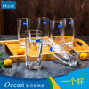 Ocean home glass cup milk cup milk cup drink water creative cute fruit juice cup heat -resistant glass glasses