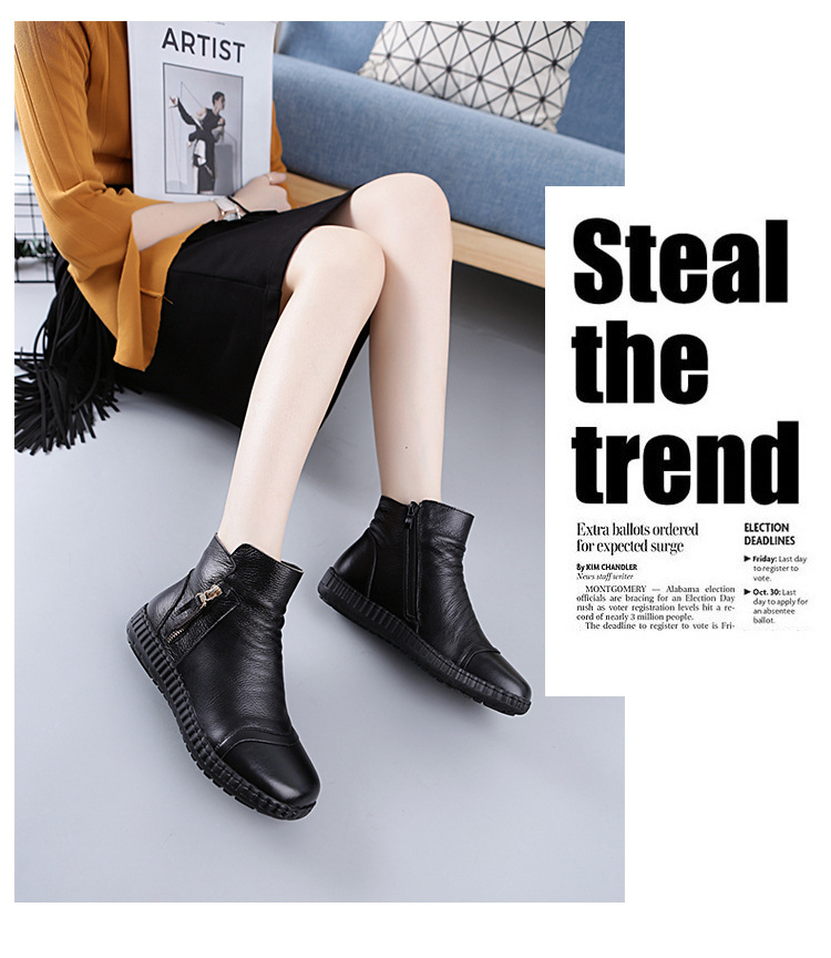 Bottes femme OISEAU éLéGANT en En cuir - Ref 3354880 Image 53